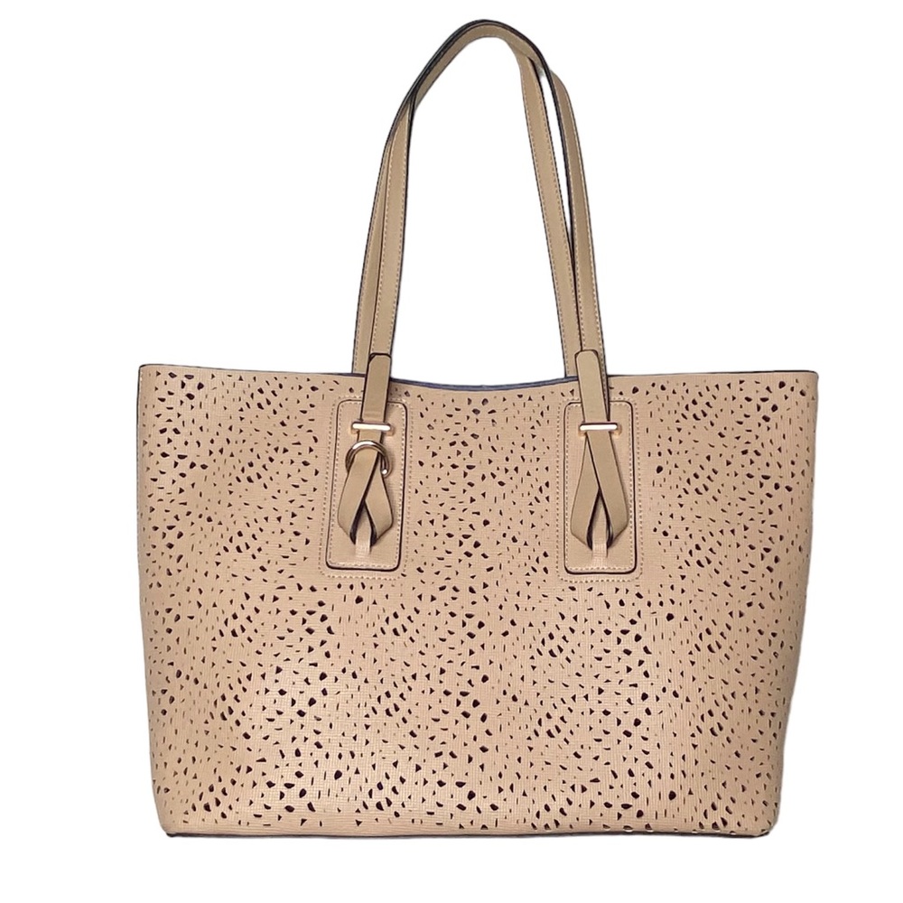 URBAN EXPRESSIONS Vegan Tote Bag With Zip Bag Insert